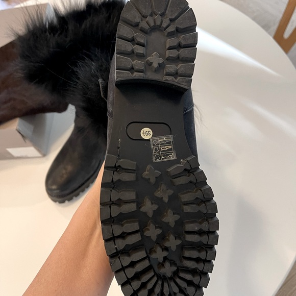 SARTORE from Paris real fur Motorcycle Boots - Picture 5 of 6